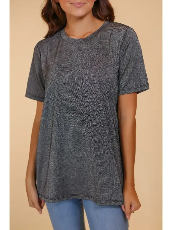 Glitter Short Sleeve