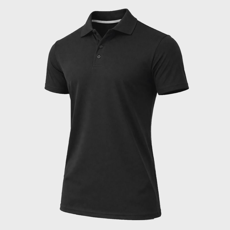 Men's Dry Fit Moisture-Wicking Polo Shirt