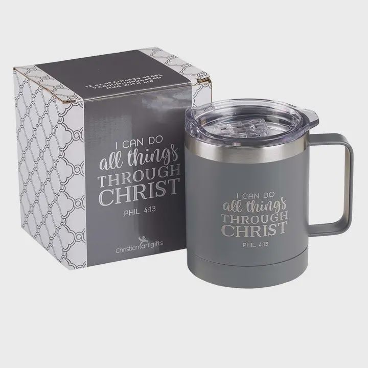 Mug Ss Camp Gray All Things Phil. 4:13