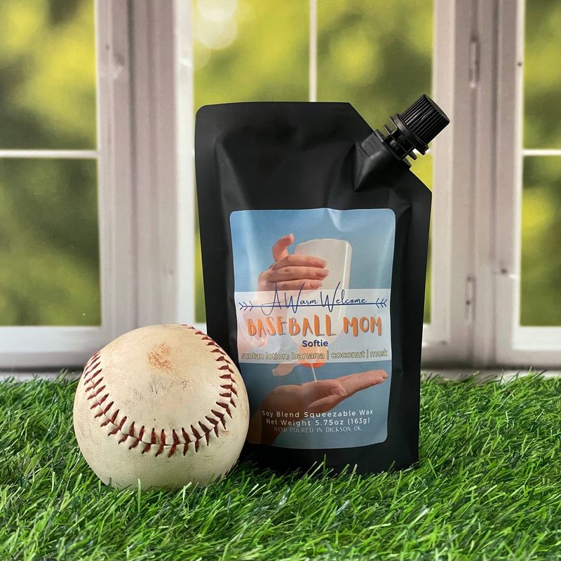 Baseball Mom Softie | Squeeze Wax Melt