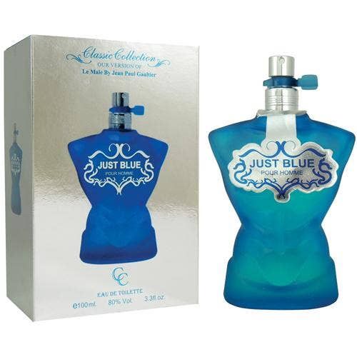 Just Blue 3.3 oz EDT for Men – Sweet Aromatic Scent