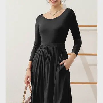 Casual Maxi Dress with Pockets