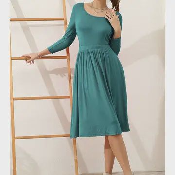 Casual Maxi Dress with Pockets