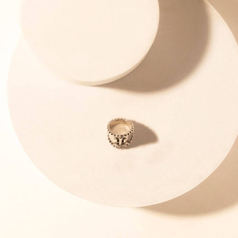 Cactus Country adjustable Ring for Women with engraved cactus detail for everyday western wear