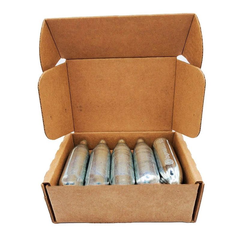 Byrna 8 Gram CO2 Cartridges + Oiler 10 Pack (CL & SD)