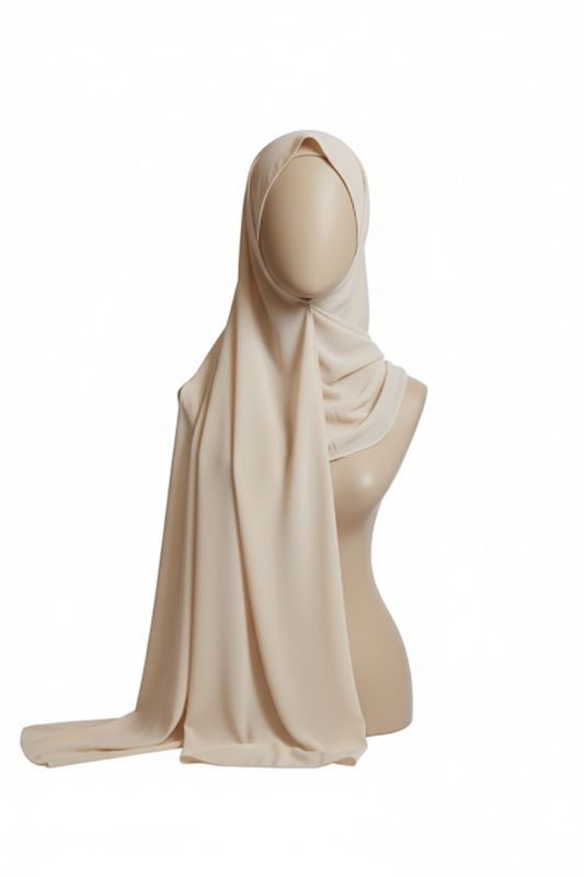 Beige Hijab