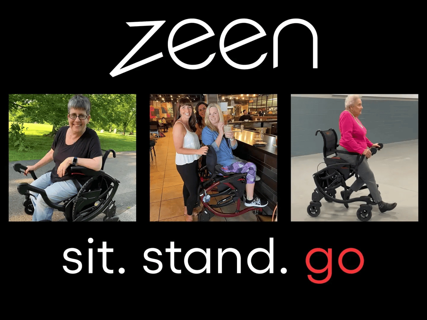 ZEEN Walking Aid – Optional 1-Hand Operation