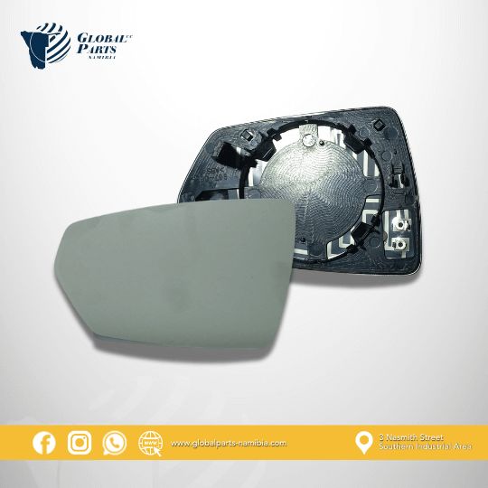 POLO 7 MIRROR GLASS+HEAT LH 18- VOLKSWAGEN