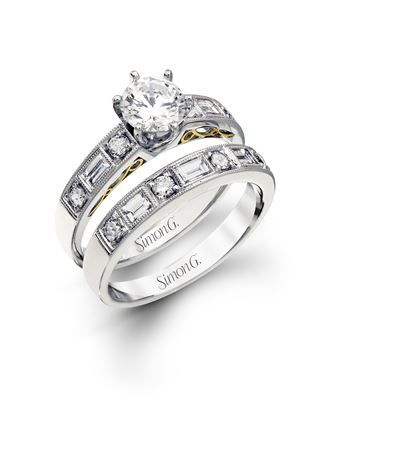 18 k WHITE GOLD RING LP1083