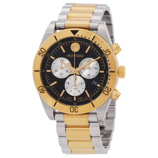 MOVADO Two-Tone Sport Chronograph – 41MM MOVADO Two-Tone Sport Chronograph – 41MM