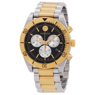 MOVADO Two-Tone Sport Chronograph – 41MM MOVADO Two-Tone Sport Chronograph – 41MM