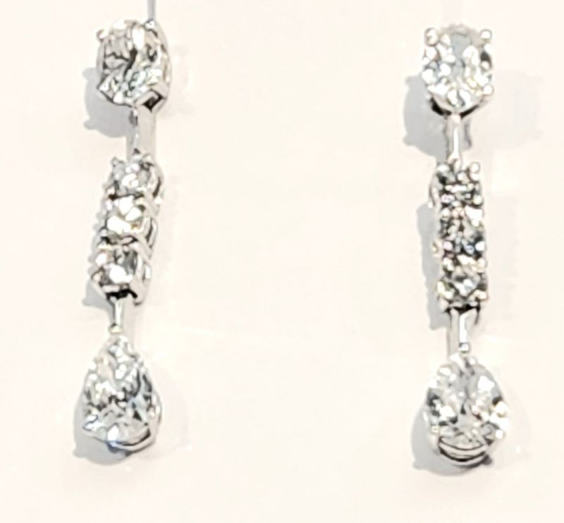 18K WHITE GOLD DRESS EARRINGS BY ZIDO DIAM 2.78 CT P0.60CTDVVS2P0.57DVVS1 OVAL0.50EVVS1OVAL0.51DVVS1 18K WHITE GOLD DRESS EARRINGS BY ZIDO DIAM 2.78 CT P0.60CTDVVS2P0.57DVVS1 OVAL0.50EVVS1OVAL0.51DVVS1