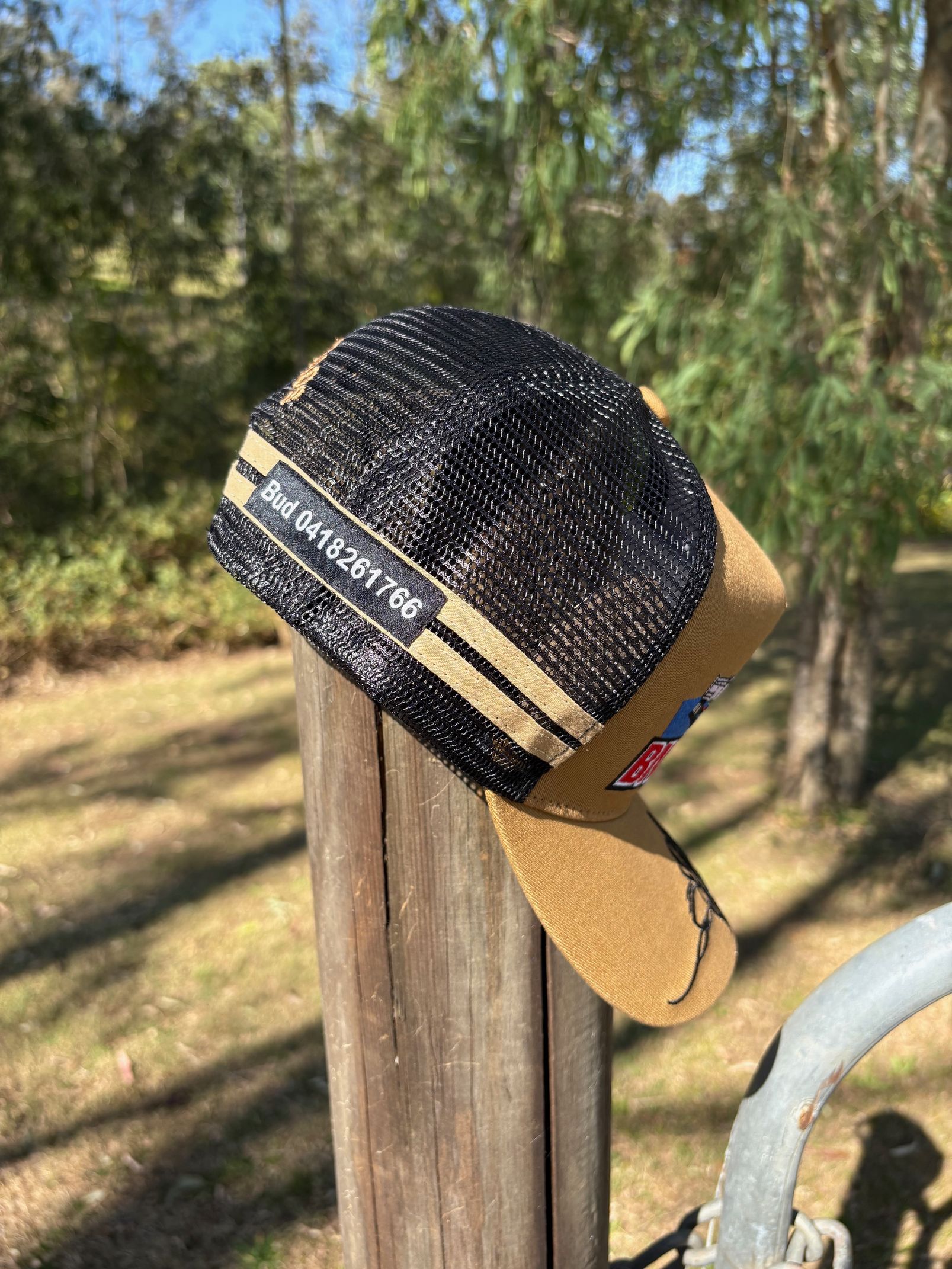 BND Tan Trucker cap - No photo