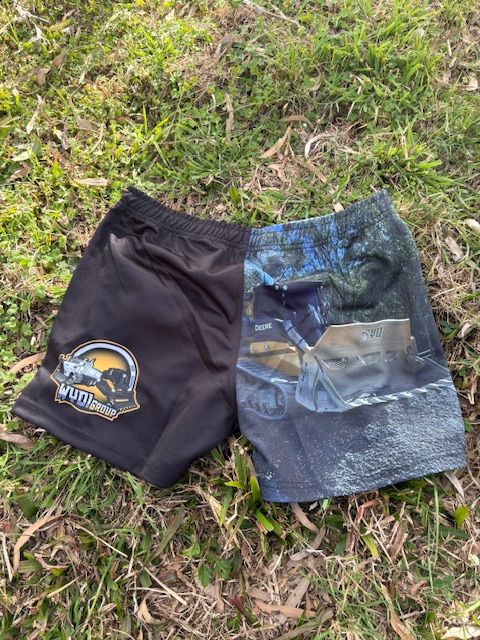 Black WYDI Footy Short SIZE MEDIUM