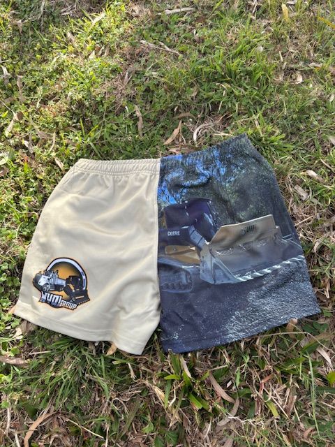 Tan WYDI Footy Short SIZE LARGE