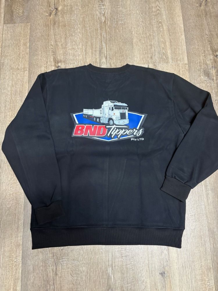 BND winter crewneck jumper - LARGE