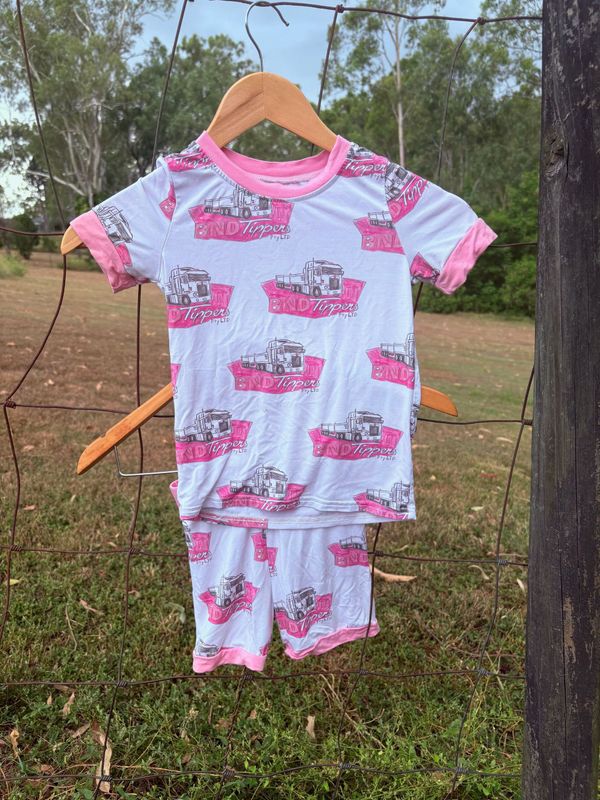 KIDS BND Short set Girls PJs - SIZE 3