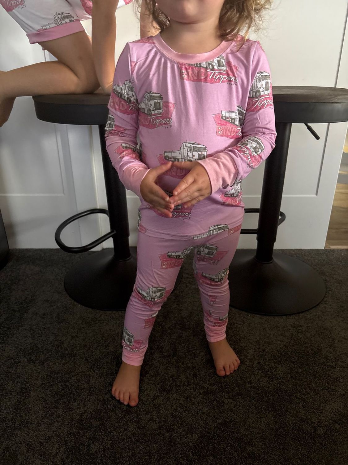 KIDS BND Long set GIRLS PJs - SIZE 5-6