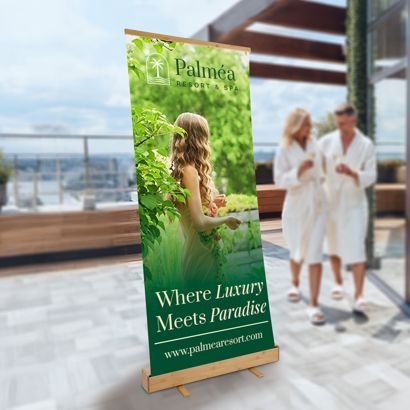 Roll up und Kundenstopper