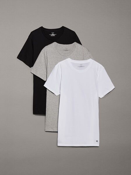 CALVIN KLEIN  T-SHIRT MIT RUNDHALSAUSSCHNITT  3er PACK
