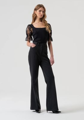 FRACOMINA  HOSE  SCHWARZ