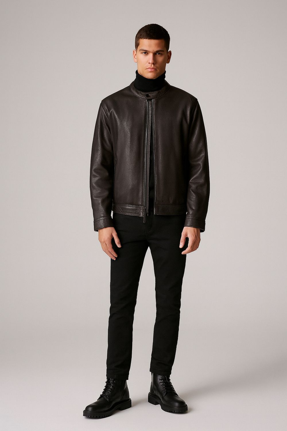 Strellson lederjacke