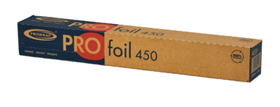 FOIL 450mmx75m 18mu PROFESSIONAL EXTRA STRONG WRAF214