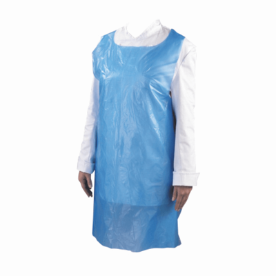 BLUE SUPERTOUCH DISPOSABLE APRONS 1x1000 WORK401