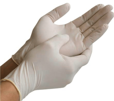 OPAQUE LATEX POWDER FREE SMALL GLOVES 1x1000 WORK208