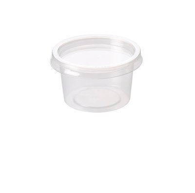 CLEAR 4oz DELI CONTAINERS +LIDS QTY 10x100 CONT202