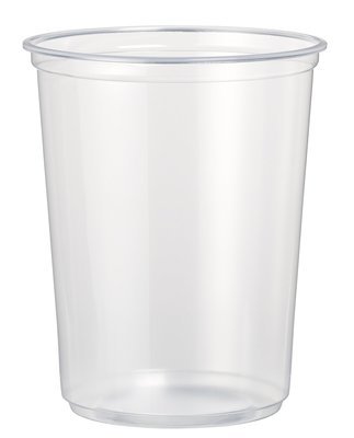 CLEAR 32oz 1000ml DELI CONTAINERS+LIDS QTY 10x50 CONT206