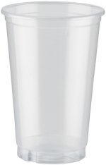 CLEAR 16oz 470ml RPET SMOOTHIE CUP QTY 20x50 PETC206