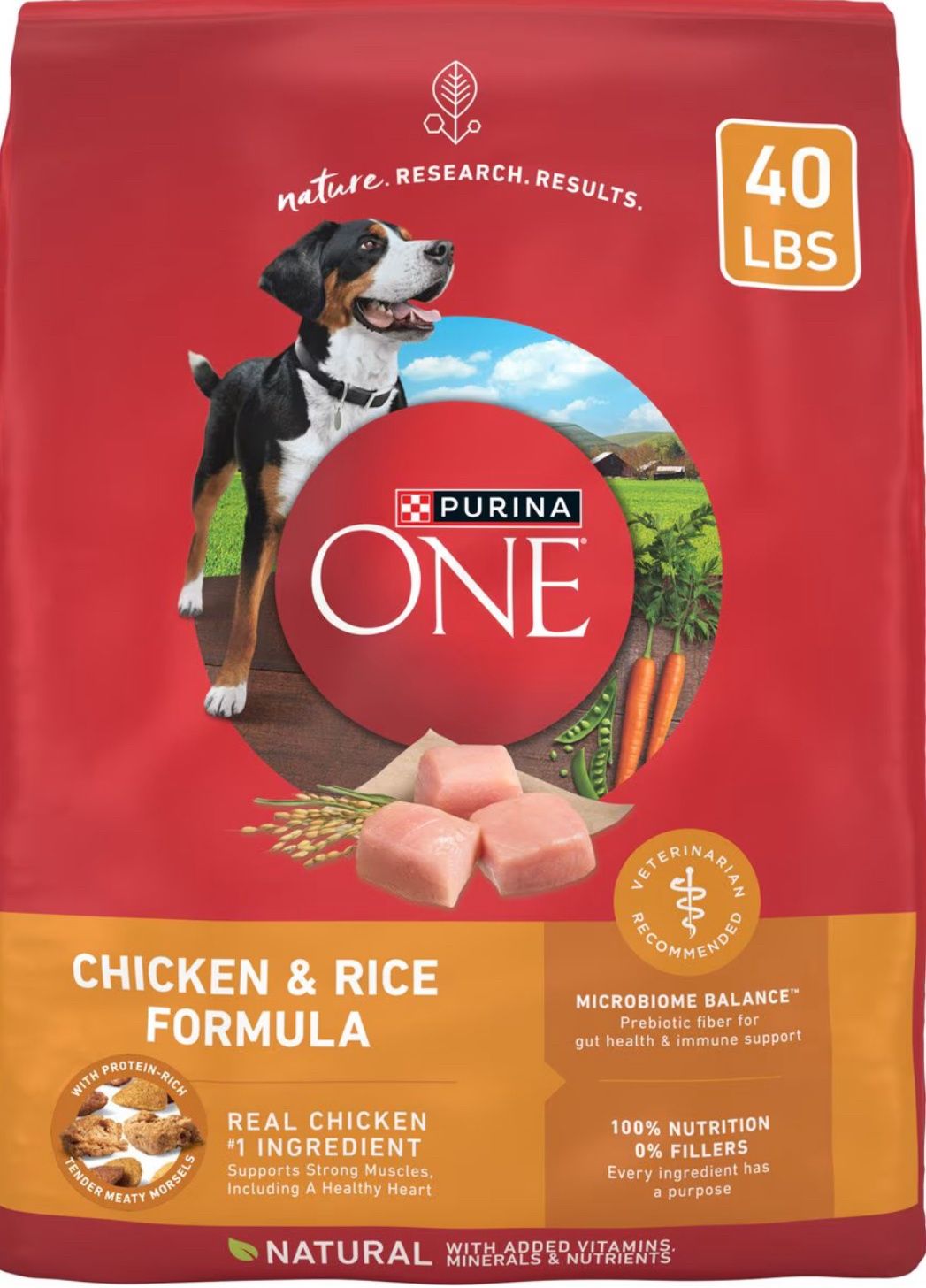 Purina One Chicken &amp; Rice 40LB