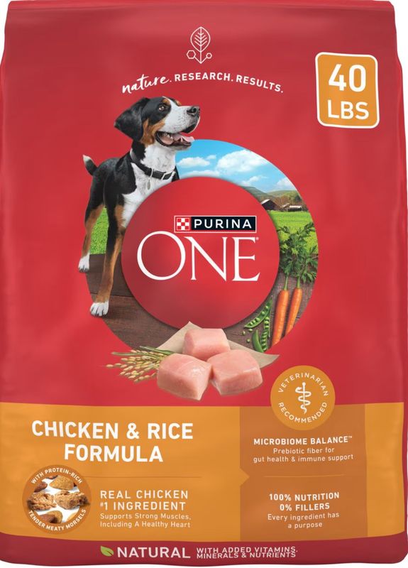 Purina One Chicken &amp; Rice 40LB