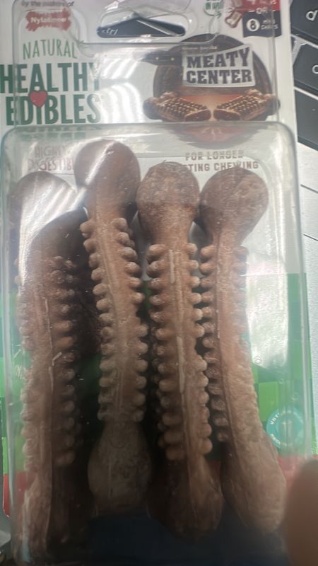 natual healty edibles  beef flavor 4pk