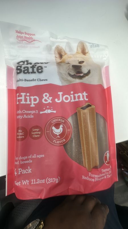 Chew safe hip and joint