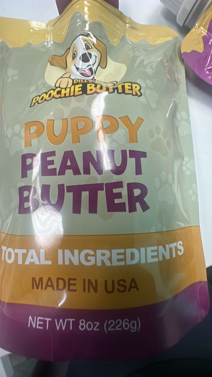 puppy peanut butter 8oz 
