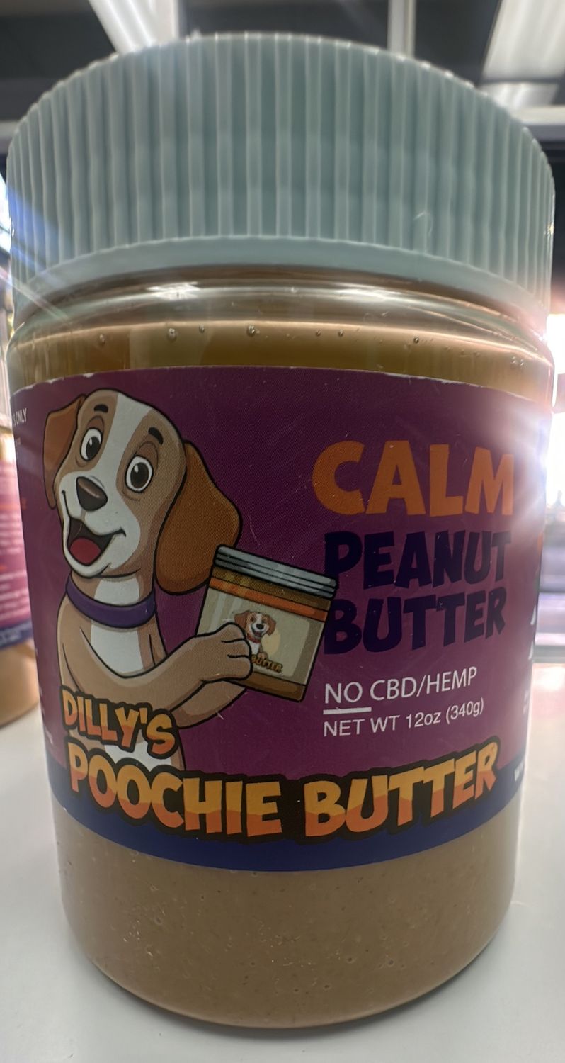 Dilly calming peanut butter