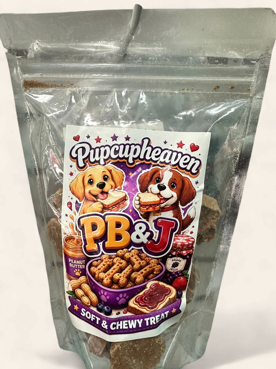 PupCupHeaven PB&amp;J soft Chews