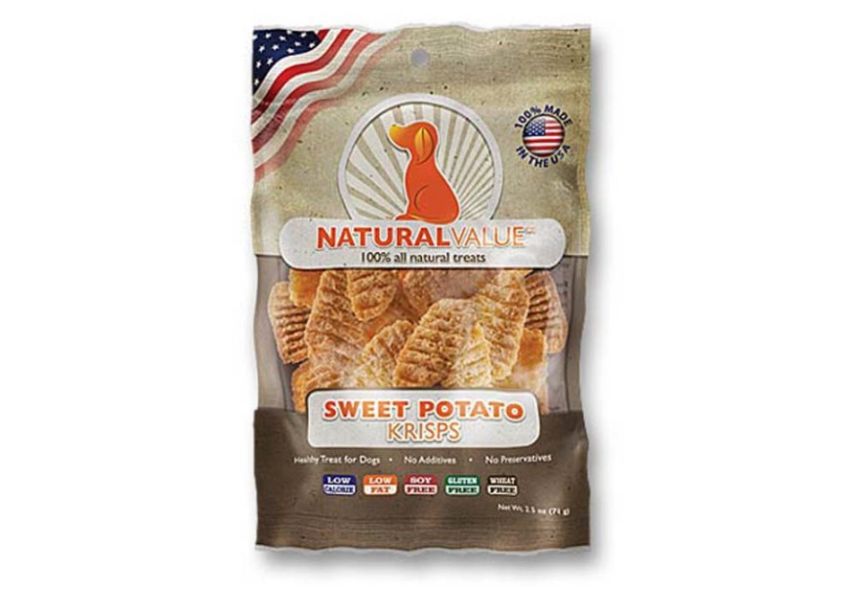 Loving Pets Natural Value Krisps Dog Treats Sweet Potato, 1ea/2.5 o
