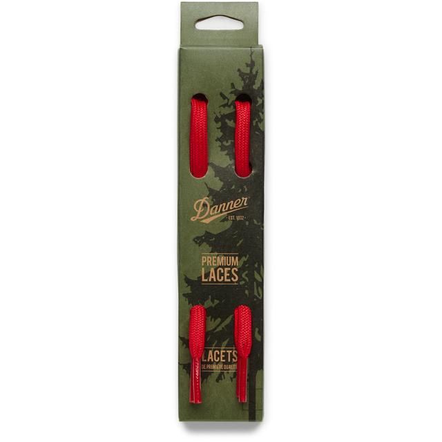 Unisex Logger 917 Replacement Laces Waxed Red - 70083