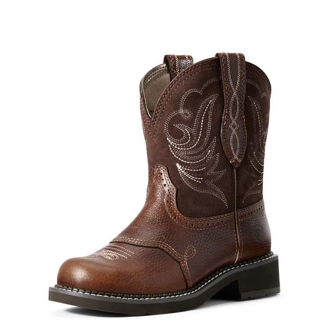 Women's Fatbaby Heritage Dapper Western Boot - 10029492, Color: Copper Kettle, product_size_1: 10, product_size_2: C / Wide