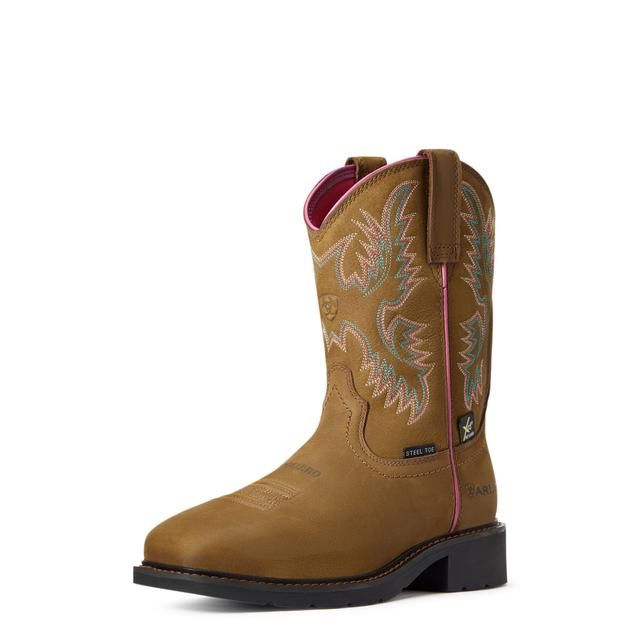 Women's Krista MetGuard Steel Toe Work Boot - 10033994, Color: Dark Brown, product_size_1: 10, product_size_2: C / Wide