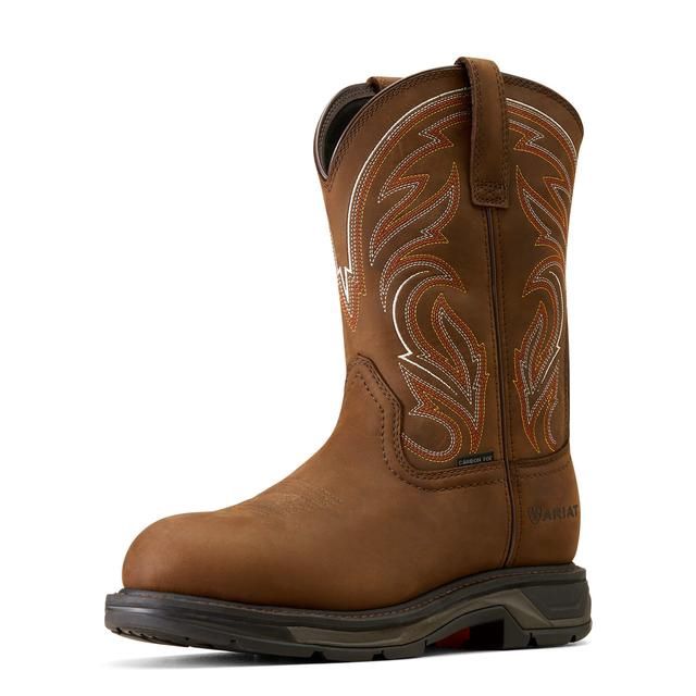 Men's WorkHog XT Carbon Toe Work Boot - 10045437, Color: Distressed Brown, product_size_1: 10, product_size_2: EE / Wide