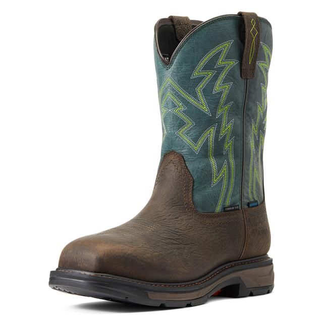 Men's WorkHog XT BOA Waterproof Carbon Toe Work Boot - 10038924, Color: Bruin Brown, product_size_1: 10, product_size_2: EE / Wide