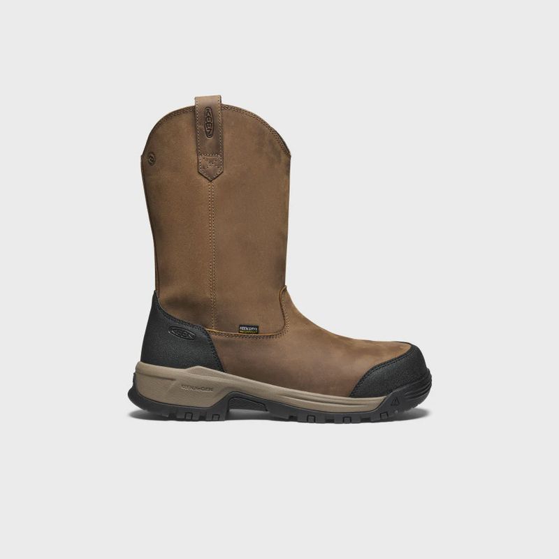 Men&#39;s Evanston Pull-On Waterproof Boot (Carbon Toe) 1030500