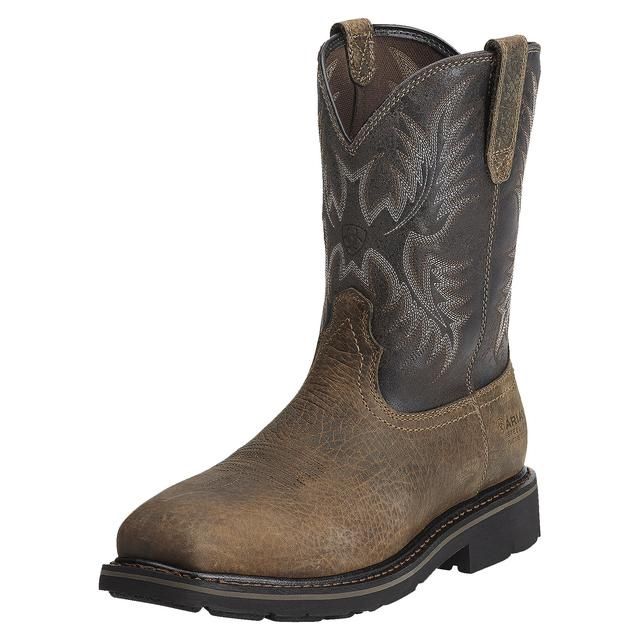 Men's Sierra Puncture Resistant Steel Toe Work Boot - 10012948, Color: Earth, product_size_1: 10, product_size_2: EE / Wide