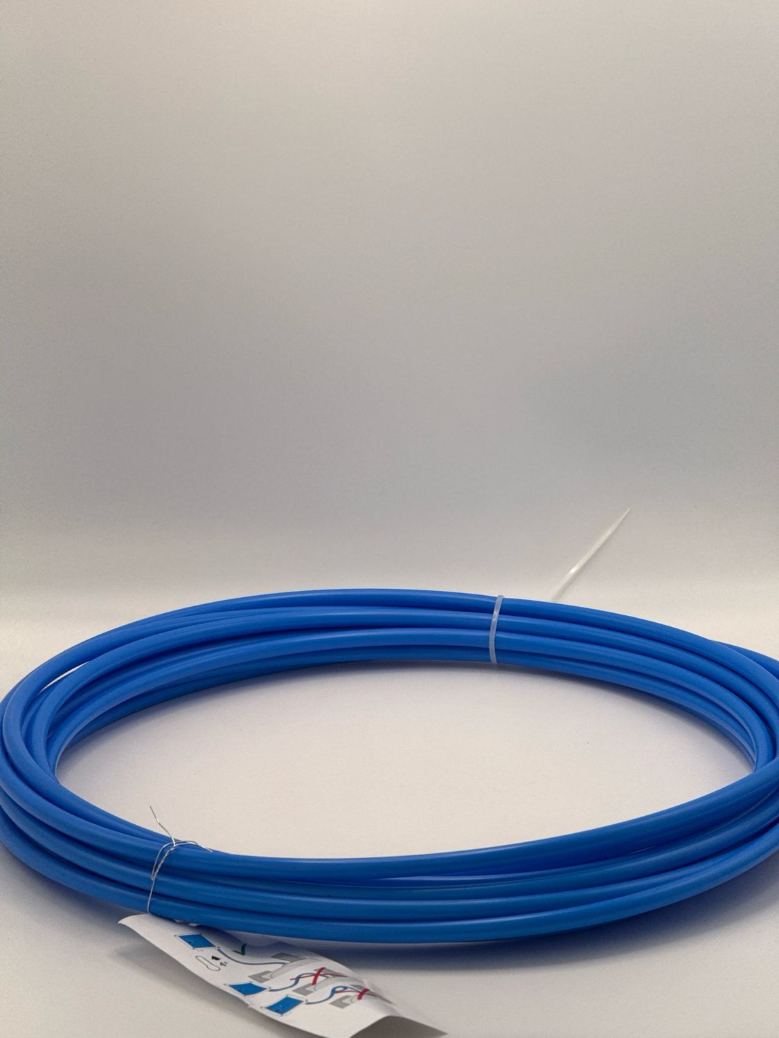 Pneumatikschlauch blau 10m geschnitten &amp; gebunden