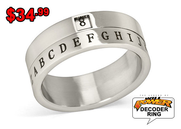 THE LEGEND OF WILL POWER DECODER RING – Store – THE POWERVERSE™