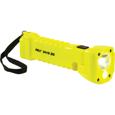 Lampe torche LED magnétique tête articulée Atex Zone 0 3415MZ0 PELI™
